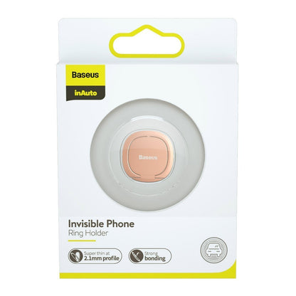 Soporte Anillo Baseus Ultrathin, Universal, Rosa SUYB-0R