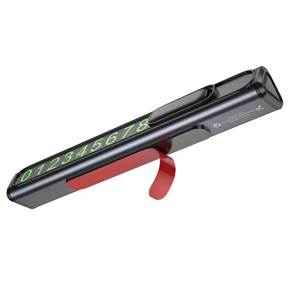 Soporte para Número de Teléfono de Coche Borofone FC3 Ronny