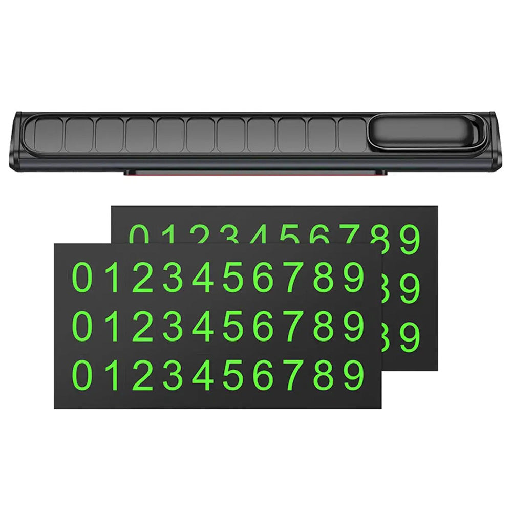 Soporte para Número de Teléfono de Coche Borofone FC3 Ronny