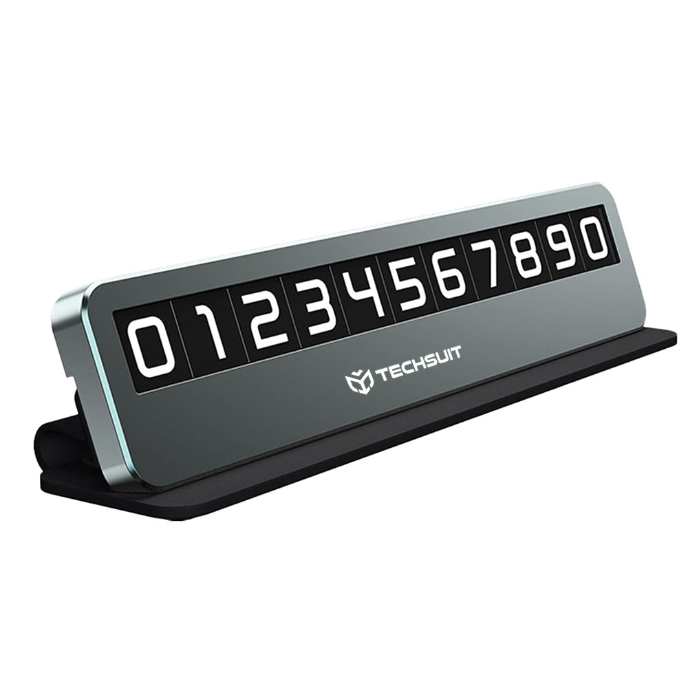 Soporte para Número de Teléfono de Auto Techsuit DialCraft