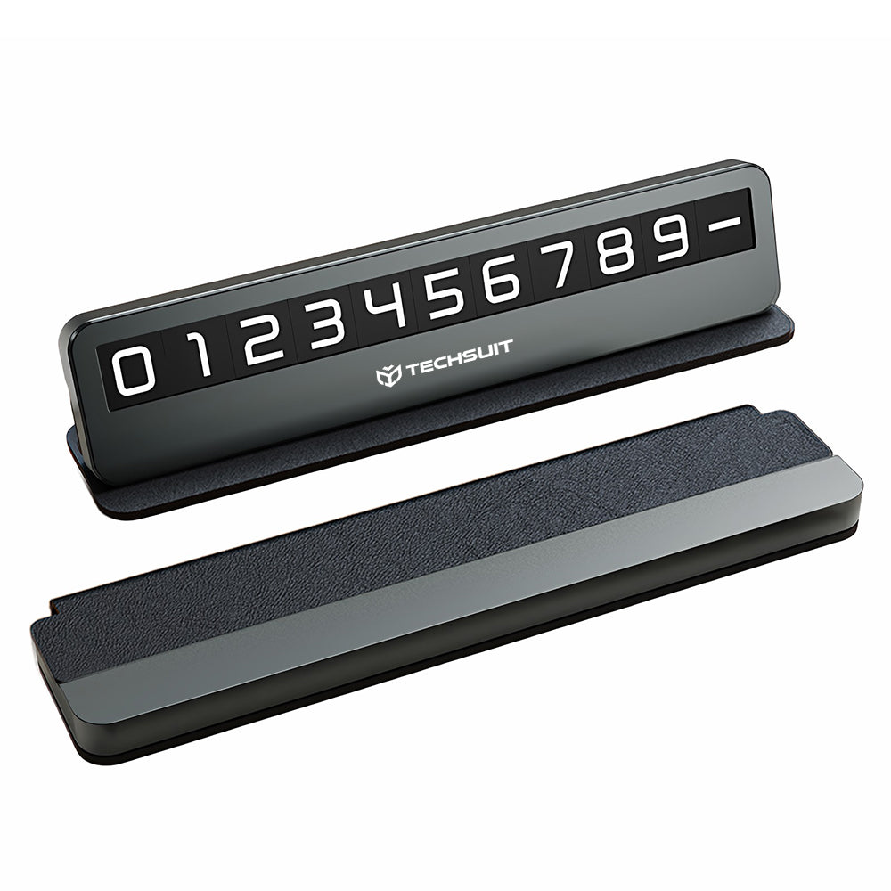 Soporte para Número de Teléfono de Auto Techsuit DialCraft