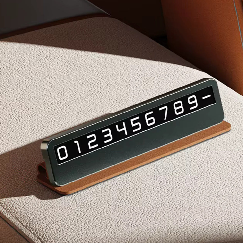 Soporte para Número de Teléfono de Auto Techsuit DialCraft