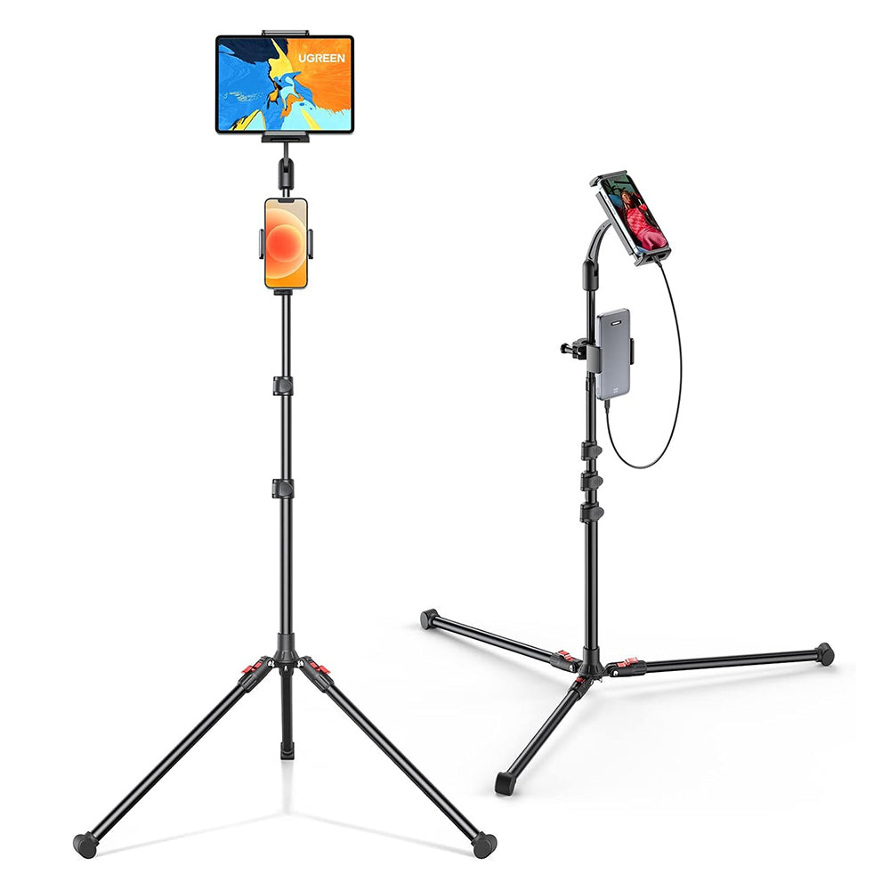 Soporte de Suelo UGREEN LP585 para Teléfono / Tableta, Universal, Negro