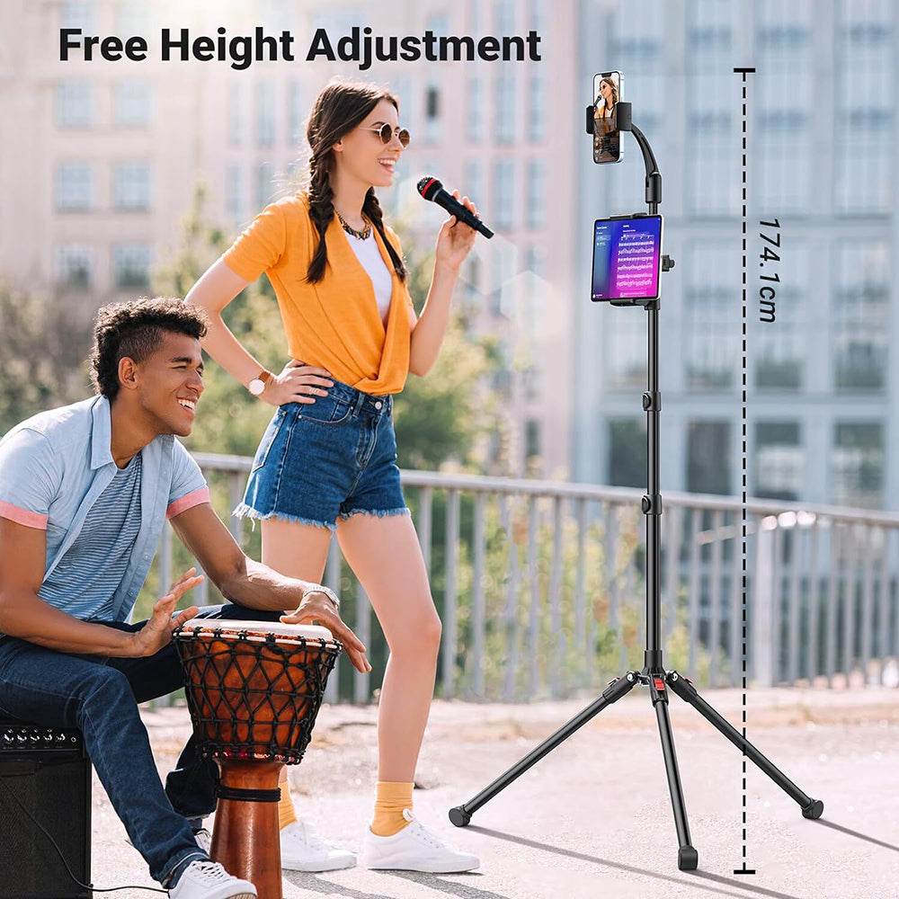 Soporte de Suelo UGREEN LP585 para Teléfono / Tableta, Universal, Negro