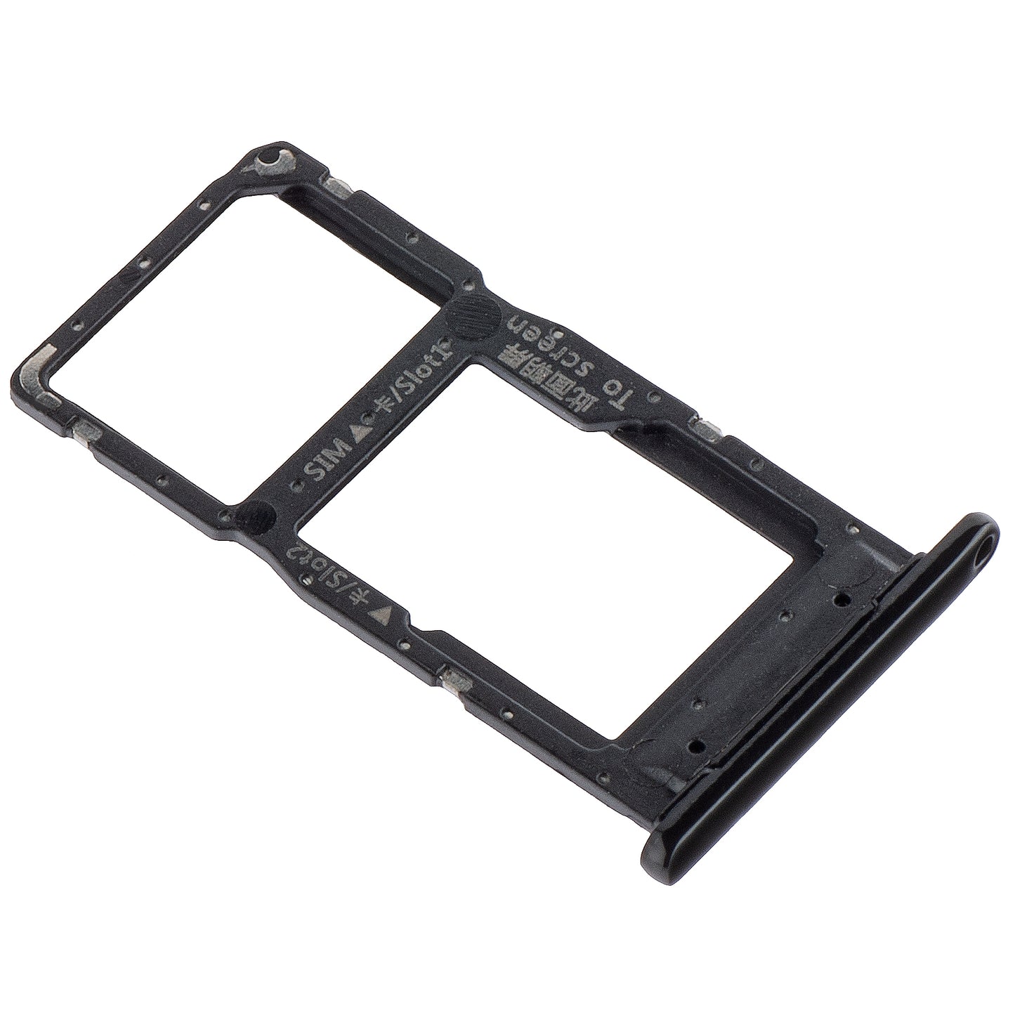 Soporte para tarjeta SIM - Huawei P Smart Card (2019), Negro