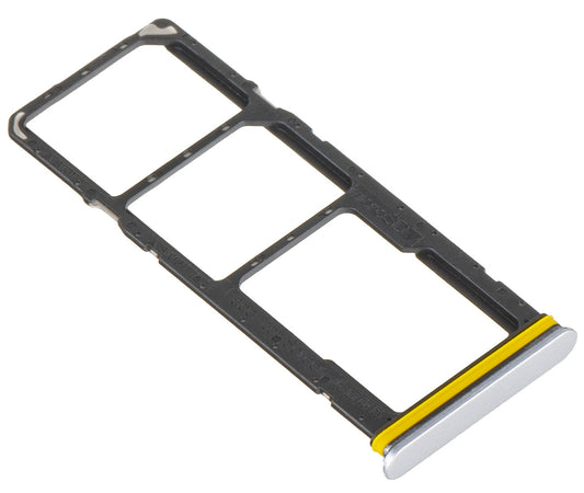 Soporte SIM - Card Realme C71, Blanco (White Swan), Service Pack 612121000472