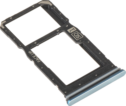 SIM Card Holder Motorola Moto G75, Silver (Succulent Green), Service Pack S948E48141