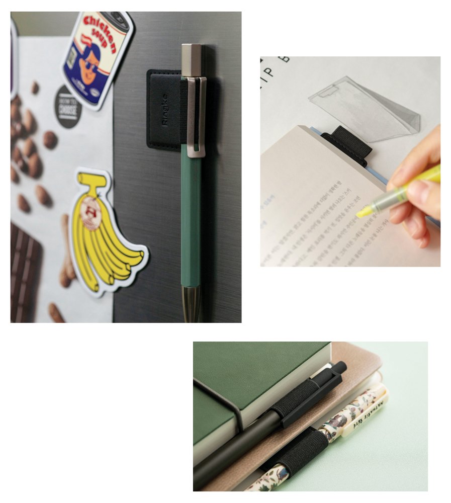 Soporte Touch Pen Ringke, Negro