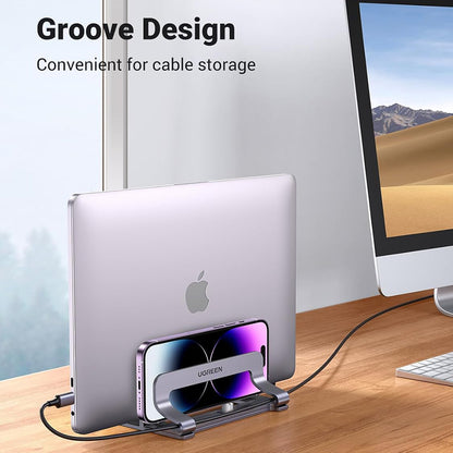 Soporte UGREEN LP258 para Laptop max 17.3inch, Plateado