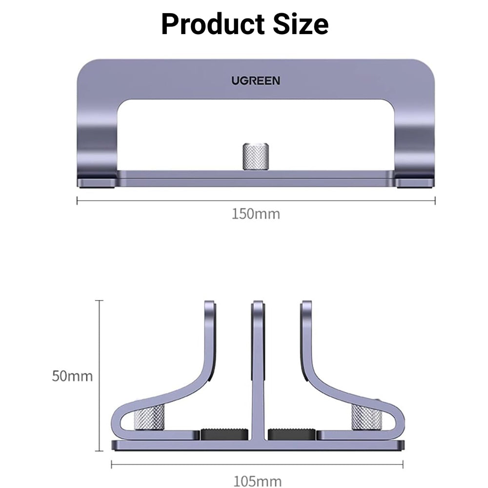 Soporte UGREEN LP258 para Laptop max 17.3inch, Plateado