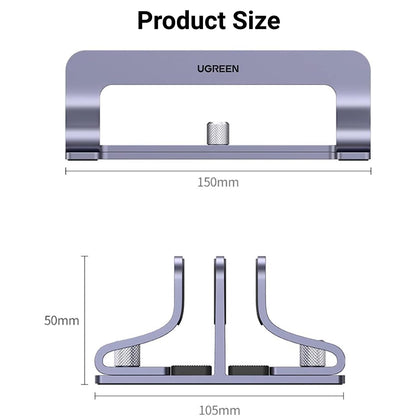 Soporte UGREEN LP258 para Laptop max 17.3inch, Plateado