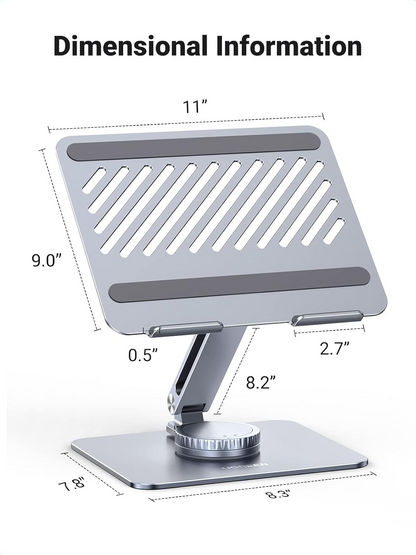 Soporte UGREEN LP592 para Laptop 11inch - 17.3inch, Gris