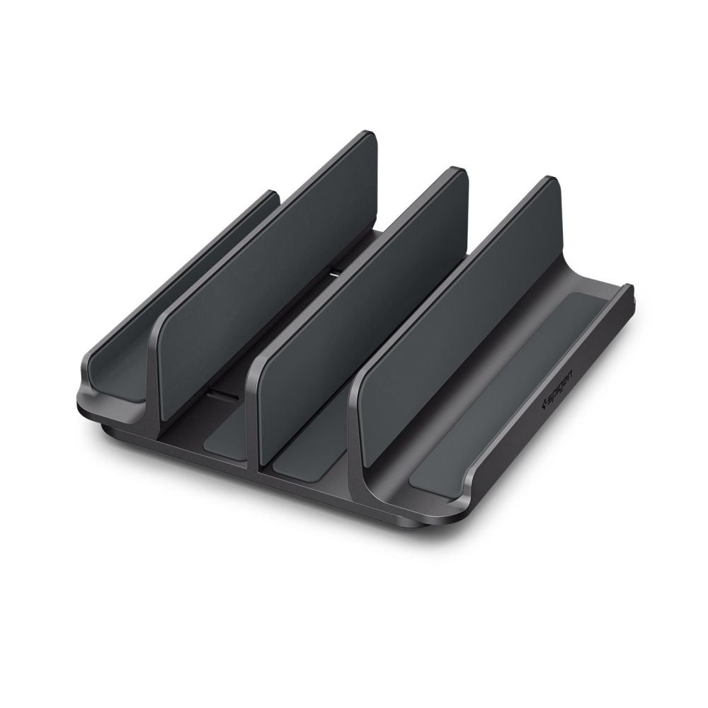 Spigen LD208S4 Two Vertical Stand for Laptop with thickness 14mm - 27mm, Grey AMP10640