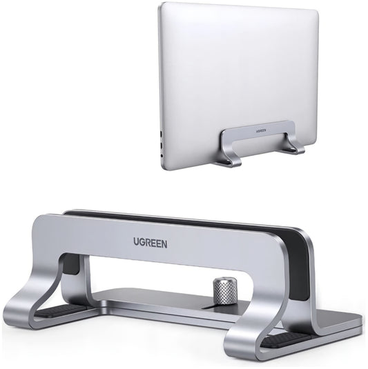 Soporte Vertical UGREEN LP258 (29277) para Portátil con grosor de 12mm - 26mm, Plateado