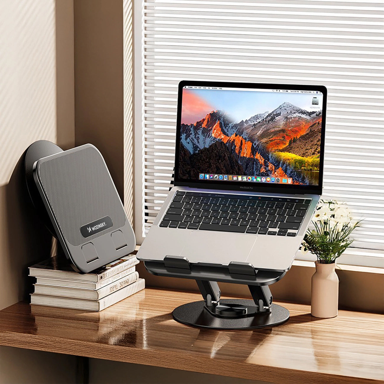 Soporte WZK WRS-K75 para Laptop / Tableta, Negro
