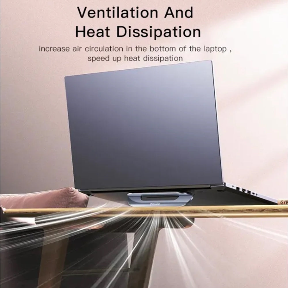 Soporte Yesido LP03 para Laptop, Plateado