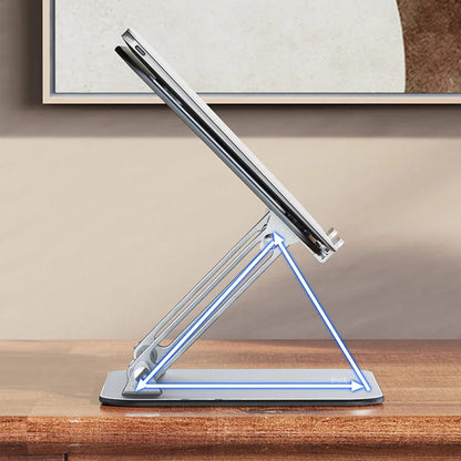 Soporte Yesido LP05 para Laptop 10inch - 17inch, Plateado.