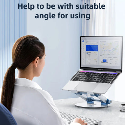 Soporte Yesido LP06 para Laptop 10inch - 17.3inch, Plateado