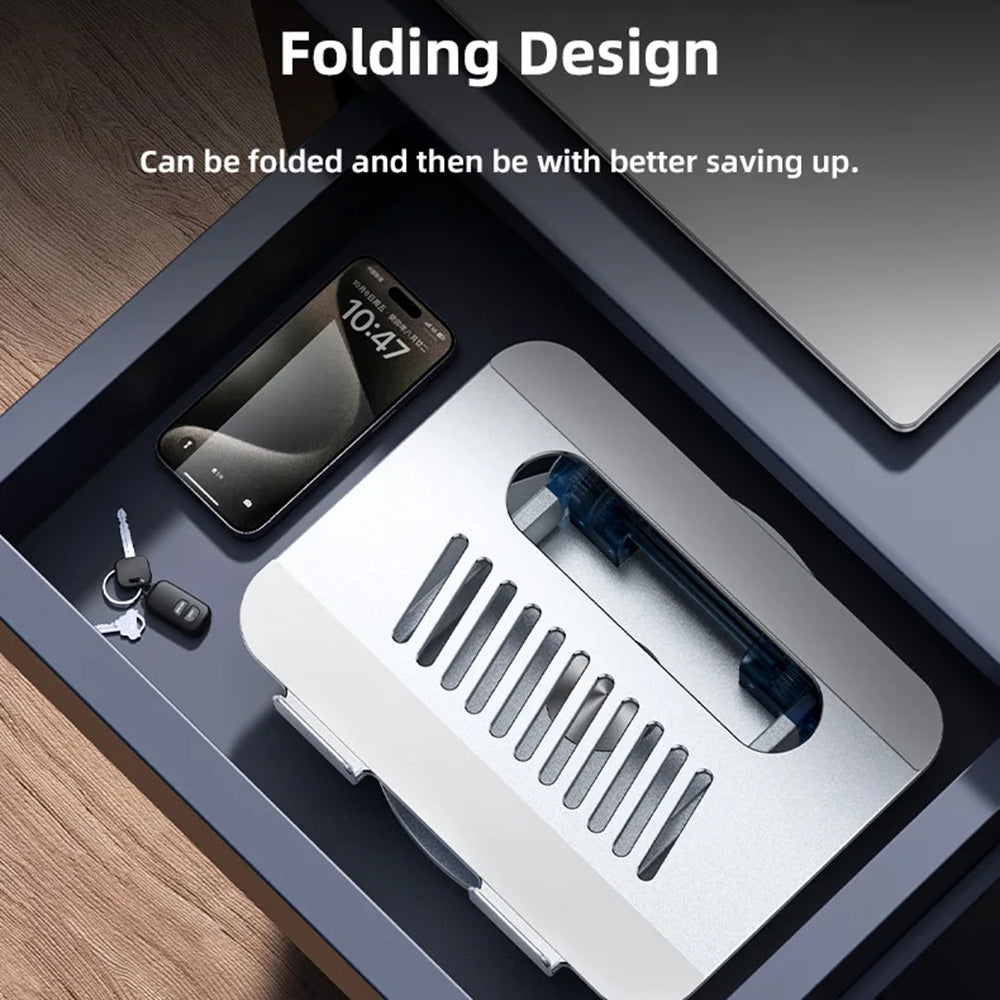 Soporte Yesido LP06 para Laptop 10inch - 17.3inch, Plateado