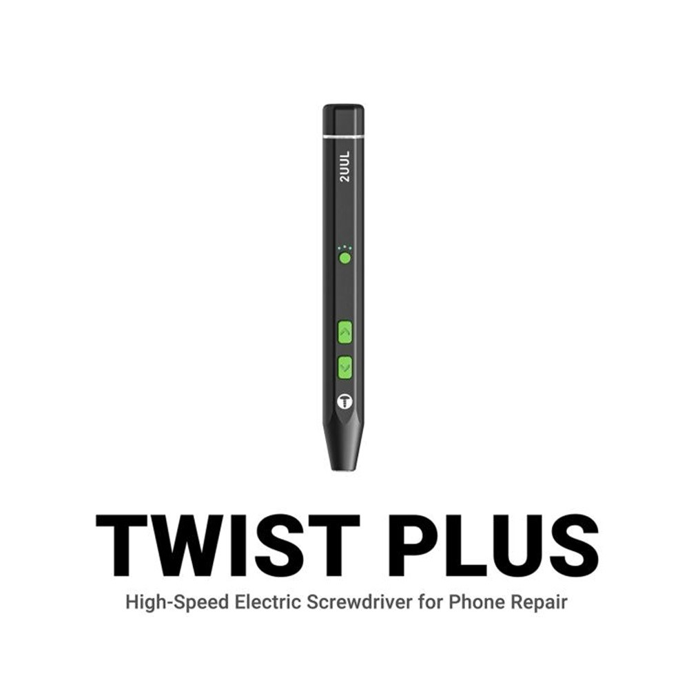 Destornillador Eléctrico 2UUL Twist Plus, Negro