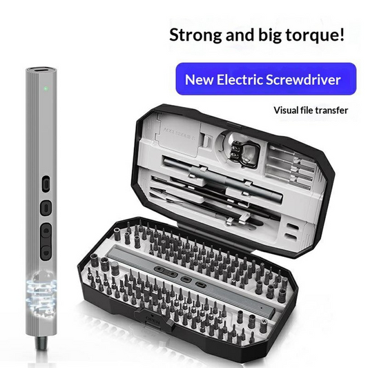 Destornillador Eléctrico Jiafa, 153en1, Gris