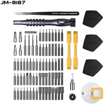 Destornillador Jakemy JM-8187, 83en1, Plata