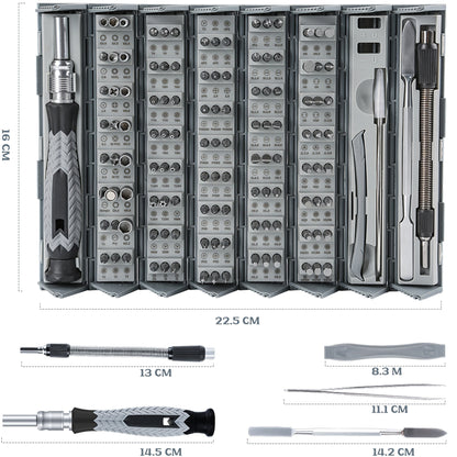 Destornillador OEM, 126en1, Gris 