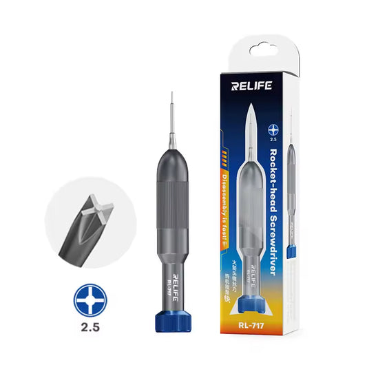 Destornillador Relife RL-717, Cruz Hueca 2.5mm