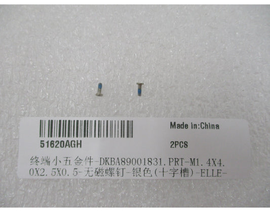 Tornillos Huawei Pura 90s Pro, M1.4mm x 4.5mm, paquete de servicio 51620AGH