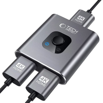 Switch Video HDMI Tech-Protect HB07, Gris