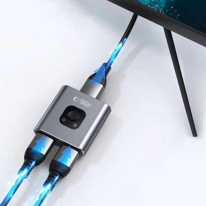 Switch Video HDMI Tech-Protect HB07, Gris