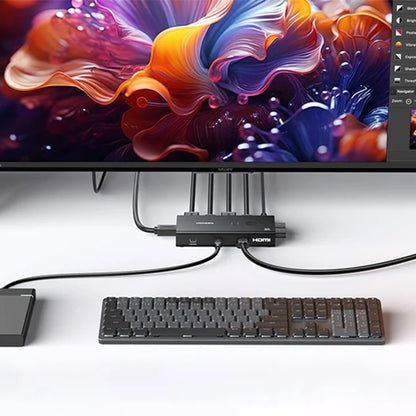 Switch de Video HDMI UGREEN AK502 (45452), Negro