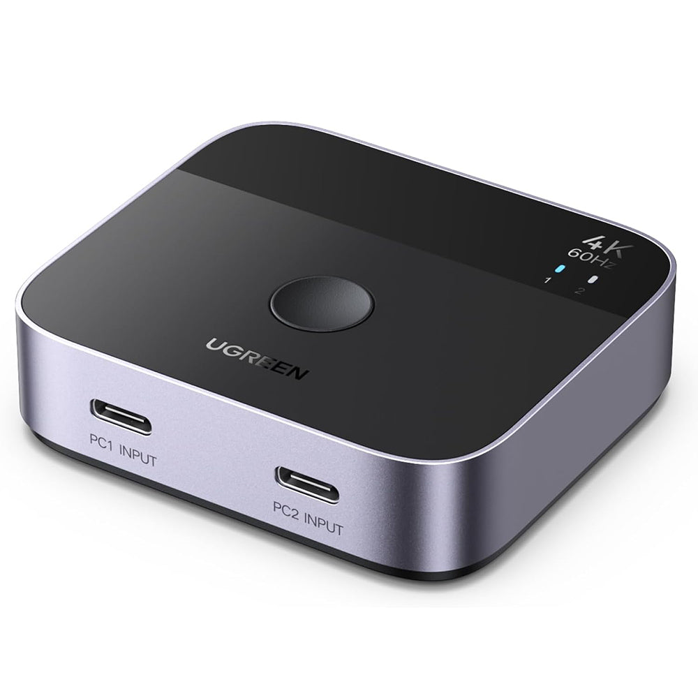 Switch Video USB-C UGREEN AW502 (55451), Gris