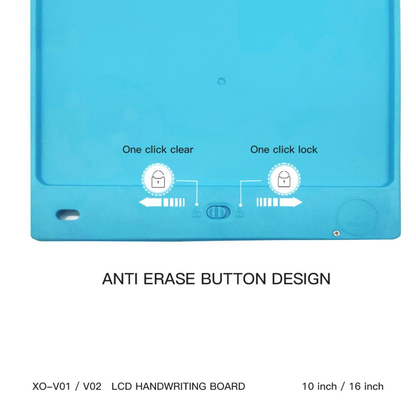 Tableta para Dibujar / Escribir XO Design V02, 16 pulgadas, Azul