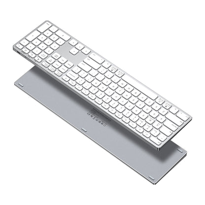 Teclado Bluetooth DUX DUCIS LK, Blanco