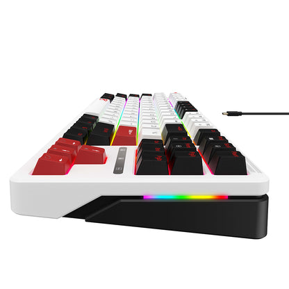 Teclado Gaming HAVIT KB902L, RGB, 1.8m, Multicolor