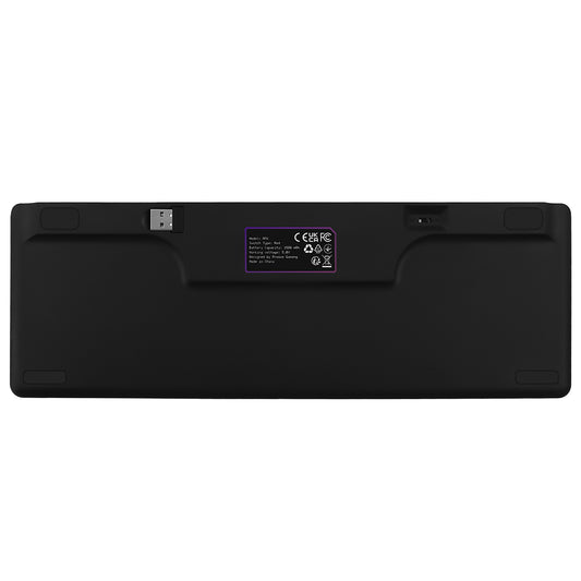 Teclado Gaming Inalámbrico Proove AFK, RGB, BT / Wi-Fi / Cableado, 1.5m, Negro WKAFKEN22001