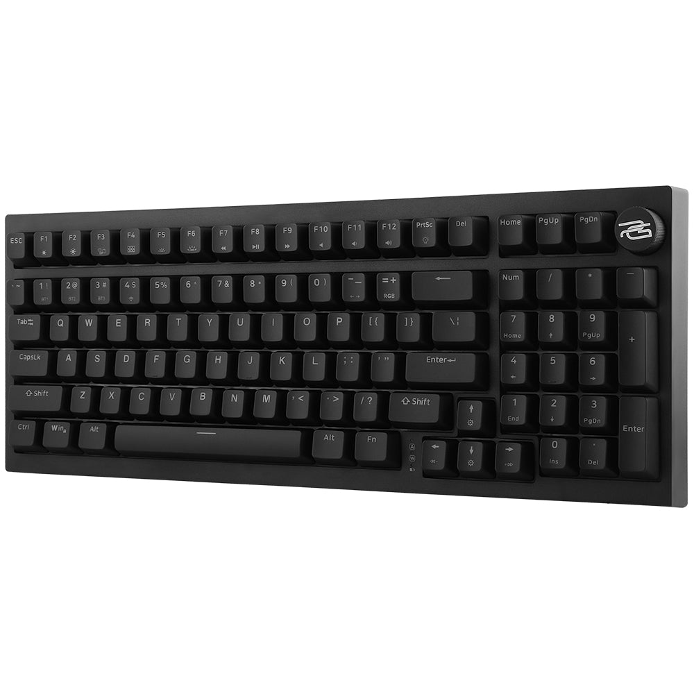 Teclado Gaming Inalámbrico Proove Slicker, RGB, BT / Wi-Fi / Cableado, 1.8m, Negro WKSLEN00022401