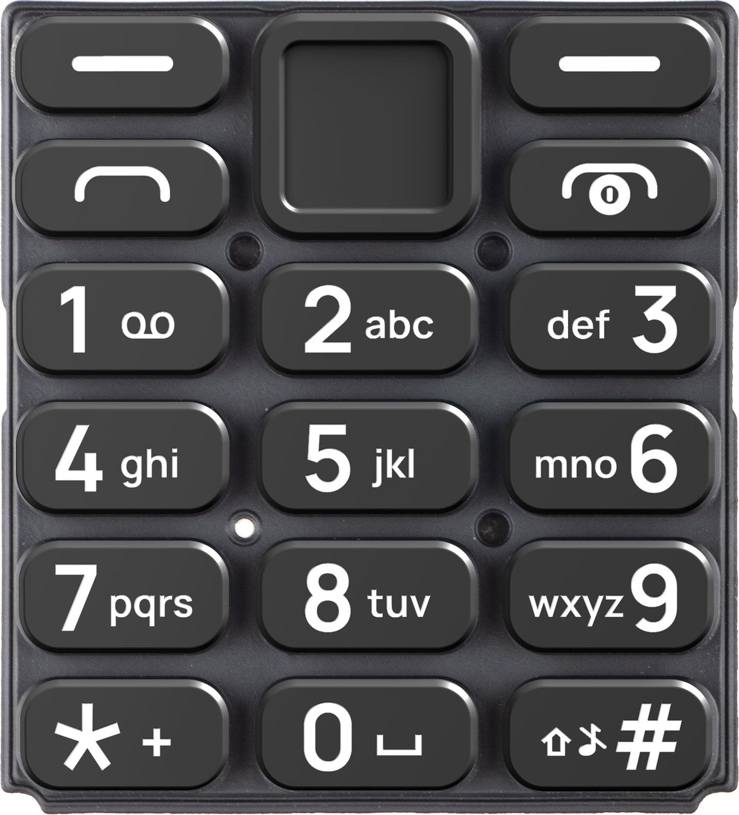 Teclado Latino HMD 105 4G, Negro, Service Pack 5010001015SH0