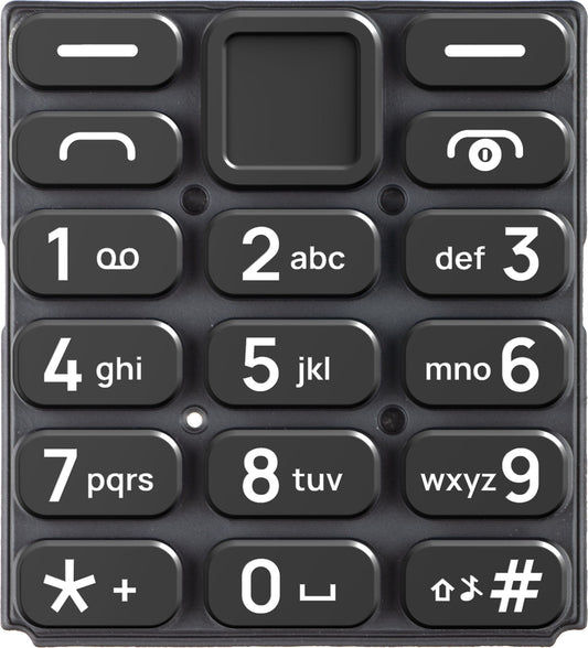 Teclado Latino HMD 105 4G, Negro, Service Pack 5010001015SH0