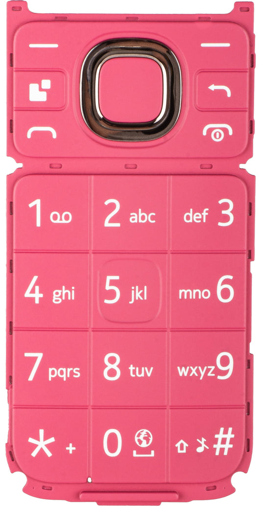 Teclado latino para HMD 2660 Flip, Rojo