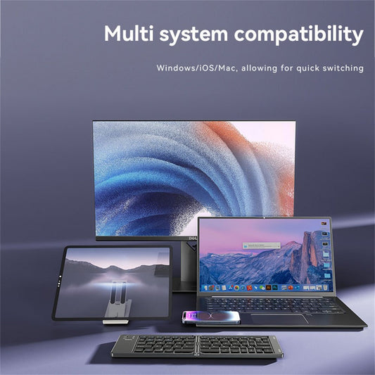 Teclado Plegable Bluetooth Yesido KB27, Negro