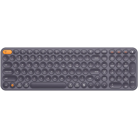 Baseus K01B Teclado Inalámbrico Tri-Mode, BT / Wi-Fi, Gris B009009555550483333-00