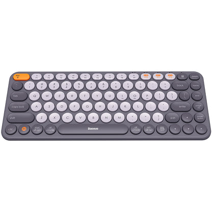 Baseus K01A Teclado Inalámbrico Tri-Mode, BT / Wi-Fi, Gris B009009555550383333-00