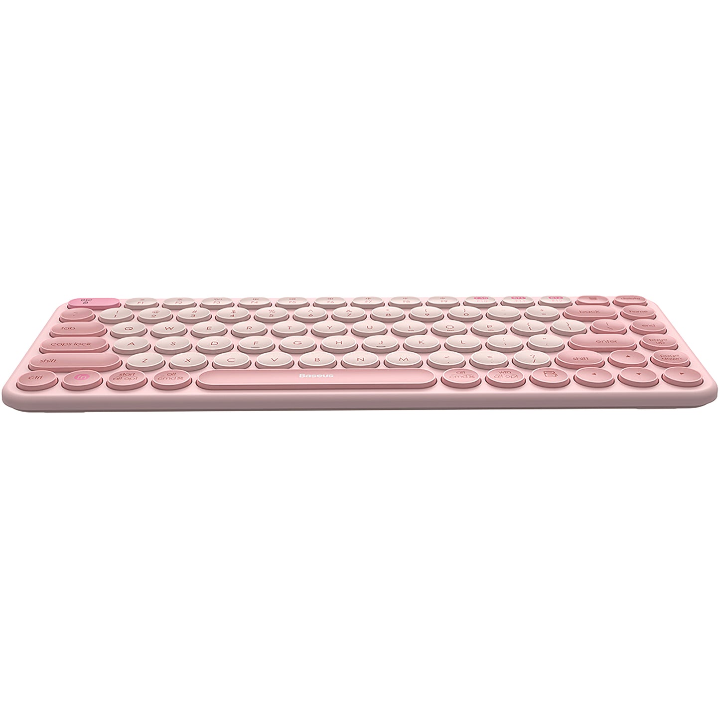 Baseus K01A Teclado inalámbrico trimodal, BT / Wi-Fi, rosa B009009555550341313-00