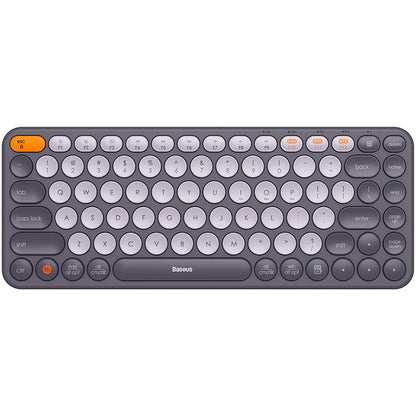 Baseus K01A Teclado Inalámbrico Tri-Mode, BT / Wi-Fi, Gris B009009555550383333-00