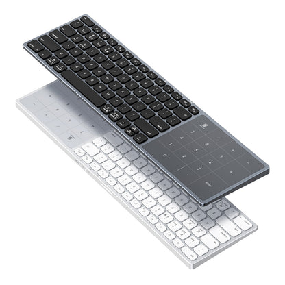 Teclado inalámbrico DUX DUCIS LK, BT / Wi-Fi, Negro