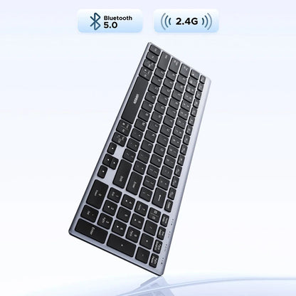 Teclado inalámbrico UGREEN K552 (75163), BT / Wi-Fi, Negro