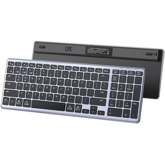Teclado Inalámbrico UGREEN KU005, BT / Wi-Fi, Gris