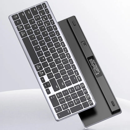 Teclado Inalámbrico UGREEN KU005, BT / Wi-Fi, Gris